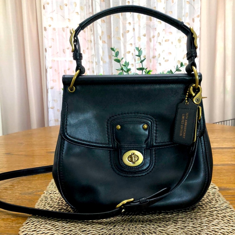 Vintage Coach cross-body bag